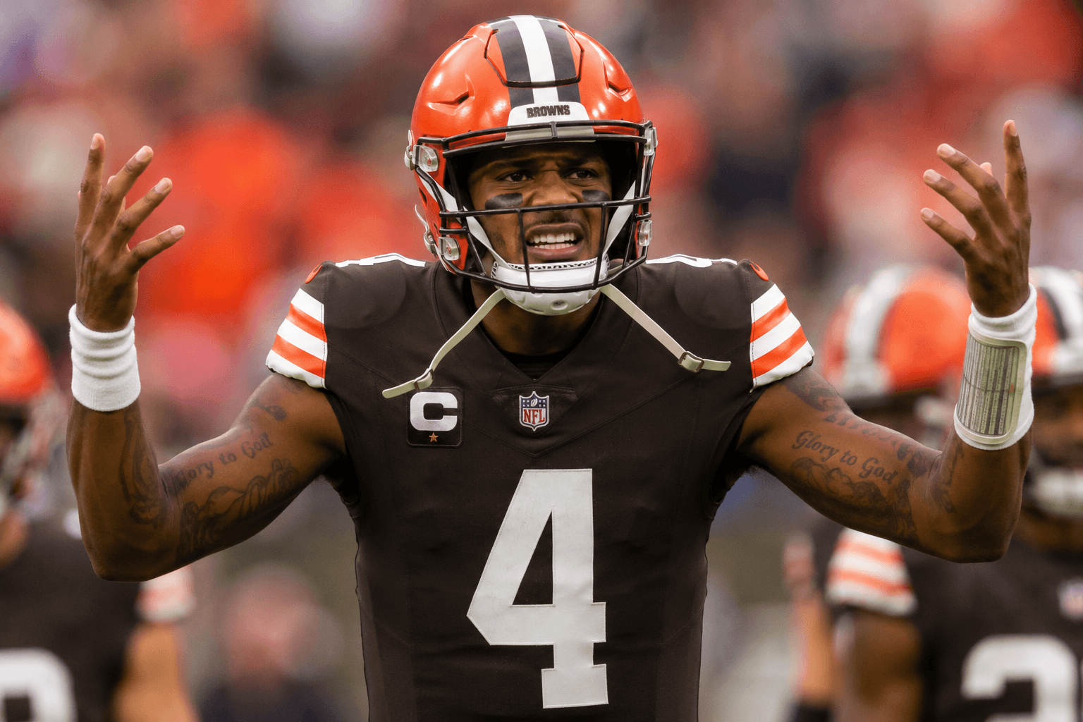 DESHAUN WATSON: WELCOME BACK TO CLEVELAND… NOW SIT DOWN AND TAKE YOUR BOOING LIKE A MAN
