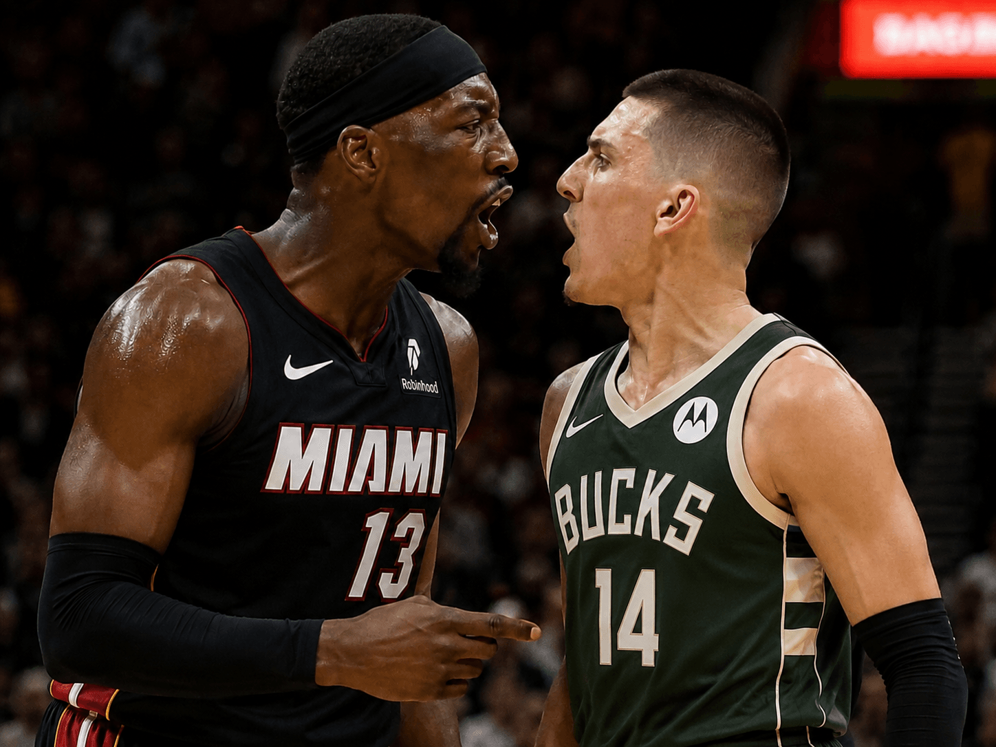 GIANNIS LEAVES... AND BAM STARTS THROWING HANDS! Tyler Herro Found Out This Ain't Heat Culture... It's FIGHT CLUB! 