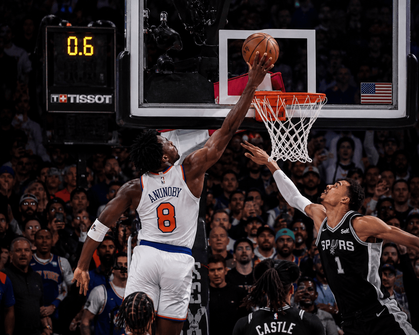 THE KNICKS JUST STOLE A CHAMPIONSHIP GAME FROM THE GRIM REAPER, THE DEVIL, AND VICTOR WEMBANYAMA ALL AT THE SAME TIME