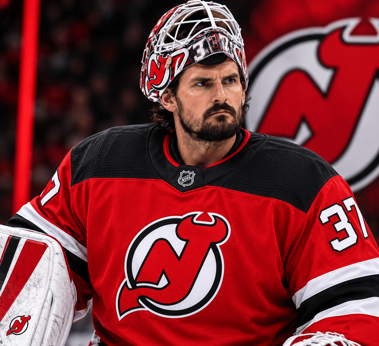 HELLÉBUYCK SAID “I’M OUT!” — DEVILS ROB WINNIPEG FOR A THREE-TIME VEZINA WINNER!