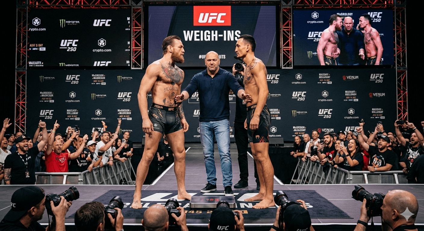 The UFC Really Dug Up 2021 Like It Was Buried Treasure: Dana White Presents Conor McGregor’s Midlife Crisis vs. Max Holloway’s Patience