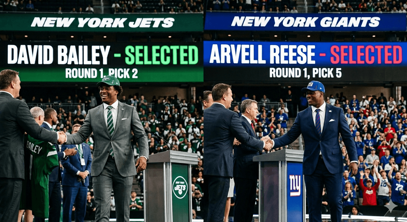 NFL Draft Night: The Jets & Giants Turned Round 1 into a New York Block Party while the Rest of the League Just Tried Not to Get Booed on Live TV