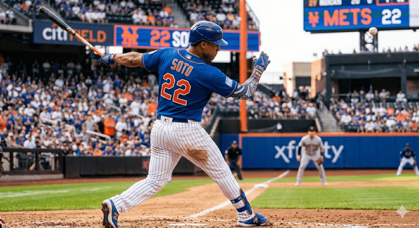 The Mets Finally Win a Game: Juan Soto Shows Up, Says Nothing, Fixes Everything, and Lindor Immediately Breaks Down