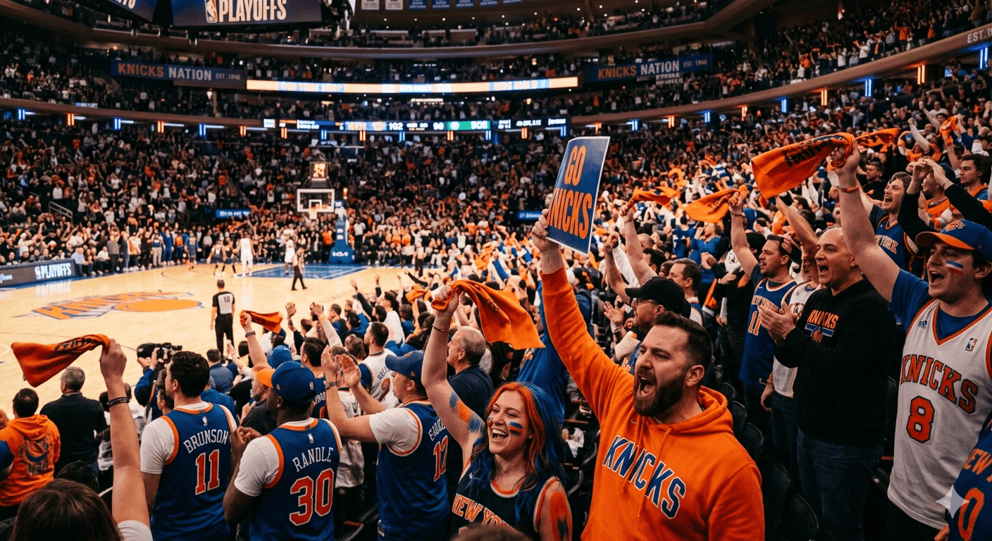 KNICKS FANS: The Annual Emotional Damage Tour Heads to the Playoffs