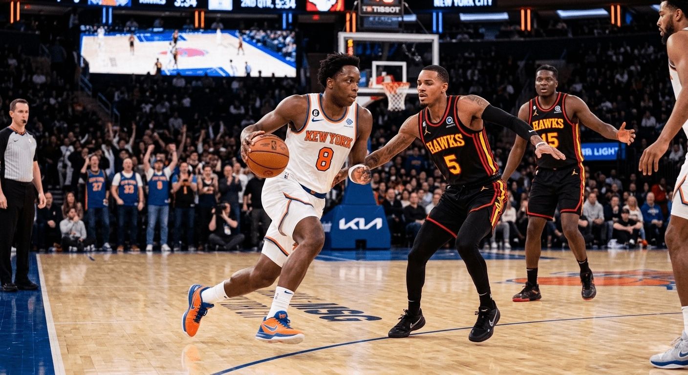 The Knicks Finally Exorcised 50 Years of Basketball Demons…or At Least Beat the Hawks By 51