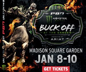 PBR Buck Off at the Garden advertisement