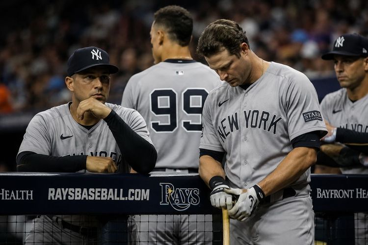 Yankees make a quiet roster move during Rays series as offensive frustrations bubble up