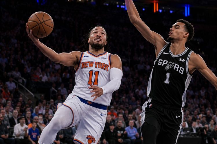 The Spurs Thought They Had Game 1 Won... Then Jalen Brunson Showed Up Like an Unpaid Con Edison Bill