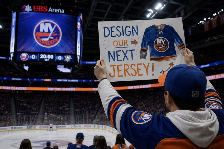 Islanders Put Fans in the Designer’s Seat, Launch Contest for 2027-28 Alternate Jersey
